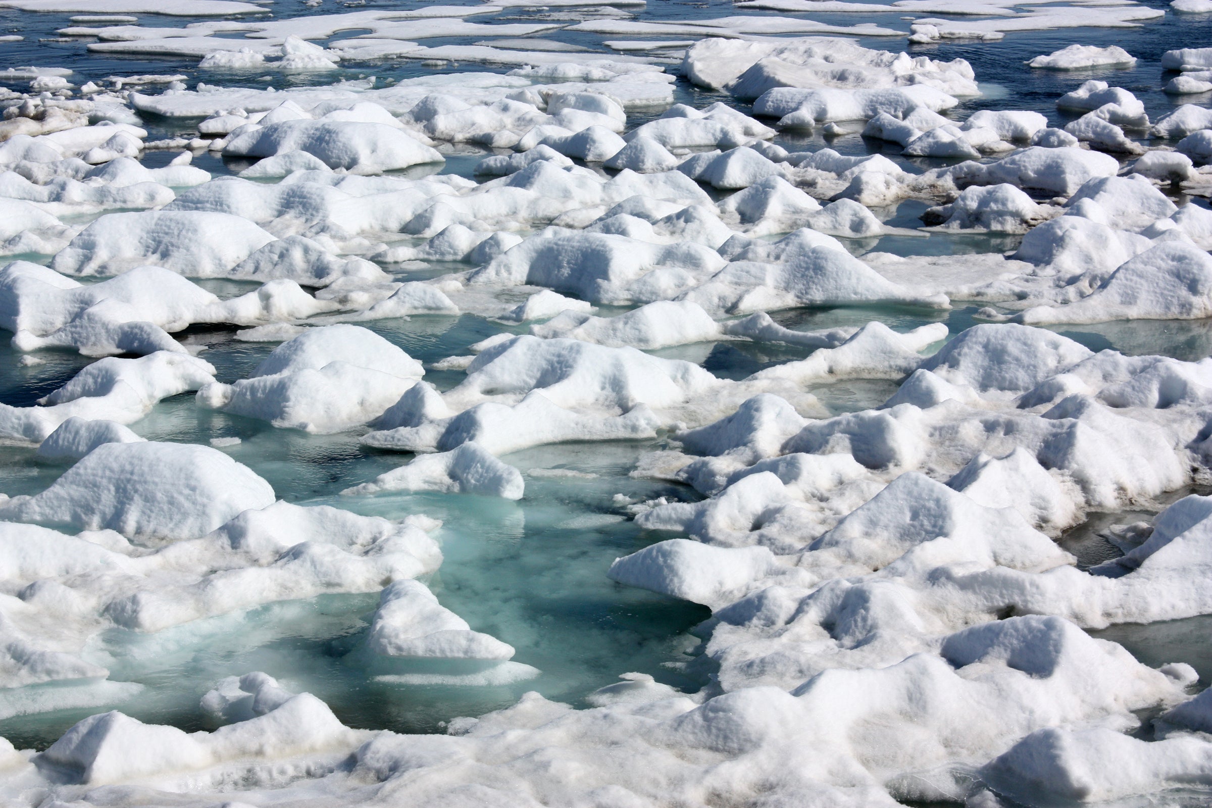 Mar de Chukchi. Kathryn Hansen/NASA.